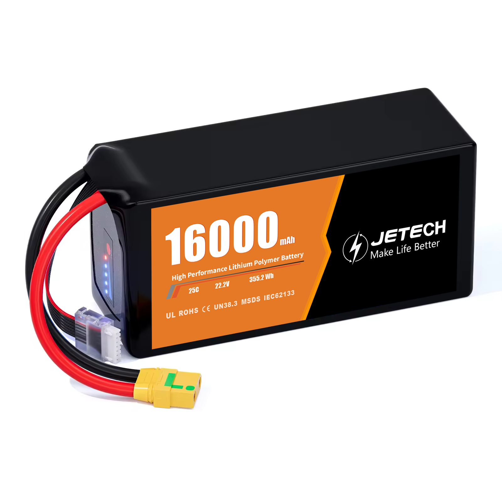 25C 50C Agricultural Military FPV Drone Battery 6000mah 10000mah 12000mah 35C RC Lipo Batteries For Drone FPV